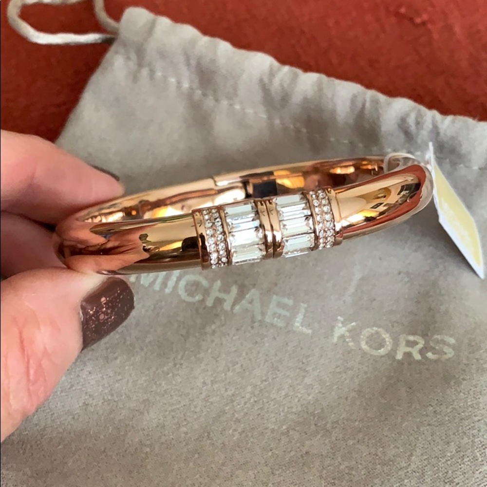 MICHAEL KORS Rose Gold Bling Bracelet 🔥🔥🔥